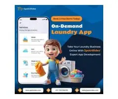 SpotnRides – Uber for Laundry: Get Your Laundry Picked Up & Delivered Fast!