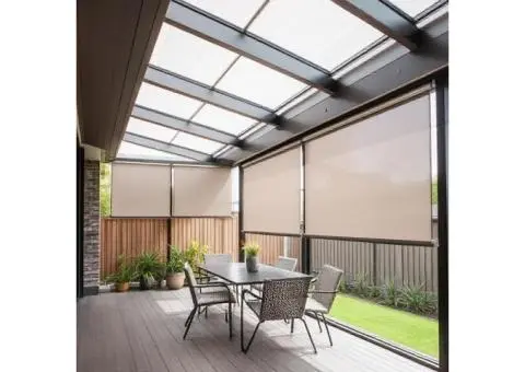 Alfresco blinds —Comfort beyond the walls