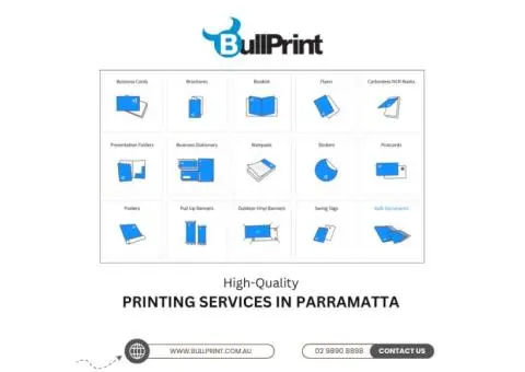 High-Quality Printing Services in Parramatta