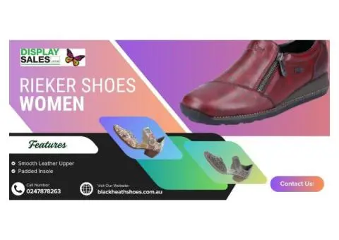 Women’s Rieker Footwear – Comfort Meets Chic at Blackheath Shoes Store