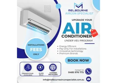Upgrade Your Air Conditioner – Just Pay for Installation!