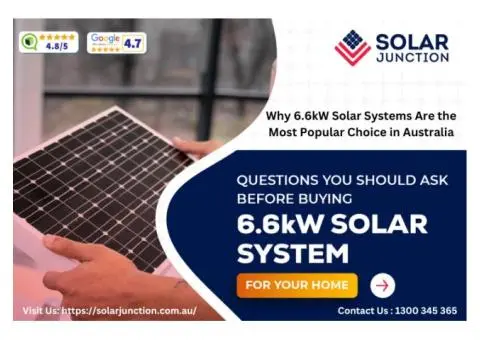 6.6kW Solar System in Australia – Best Value Packages