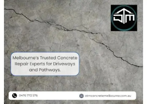 🏗️ Transform Your Outdoors with Expert Concrete Solutions – OTM Concrete Melbourne