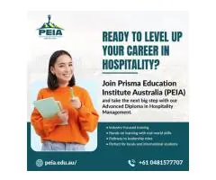 Enrol Advanced Diploma in Hospitality Management in Australia at PEIA