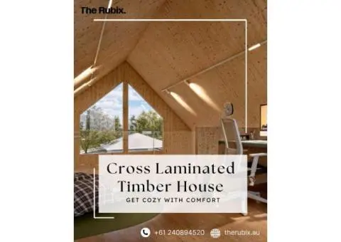 Discover The Rubix Cross-Laminated Timber Homes – Where Strength Meets Sustainability