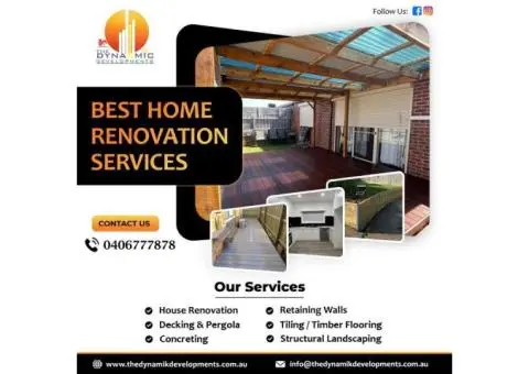 Best Home Renovation in South East Melbourne | The Dynamik Developments