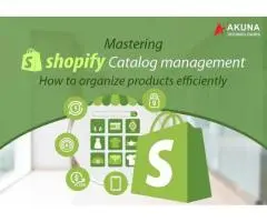 How to orgnaize products efficiently using shopify catalog management