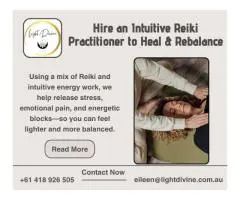 Hire an Intuitive Reiki Practitioner to Heal & Rebalance