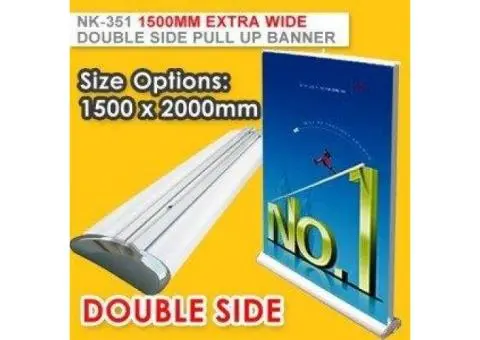 Pull Up Banners: Compact Displays with Big Branding Power