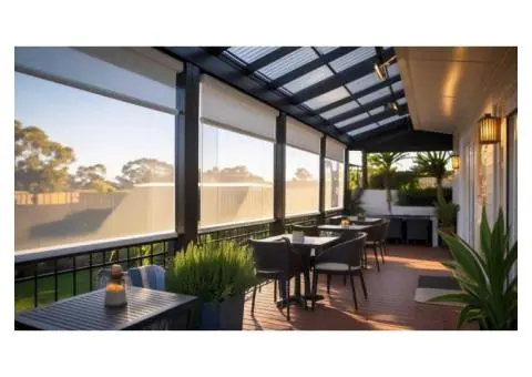 Outdoor-Ready Cafe Blinds – Custom Fitted for Adelaide Homes & Cafés