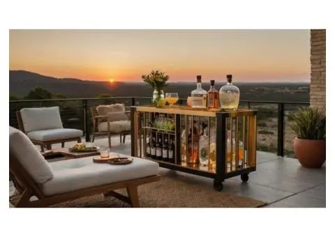 Stylish Outdoor Bar Carts – Entertain with Ease & Elegance