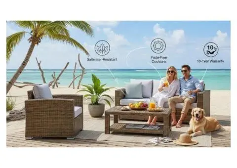 Transform Your Patio with Elegant Wicker Outdoor Lounges