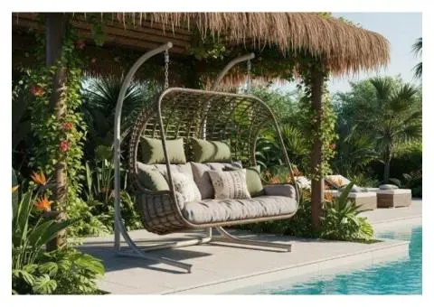 Experience Relaxation with Stylish Outdoor Swing Chairs