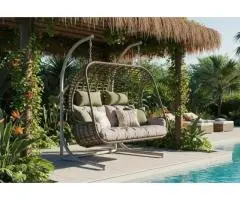 Experience Relaxation with Stylish Outdoor Swing Chairs