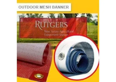 Weather-Resistant Mesh Banners for Long-Lasting Promotion