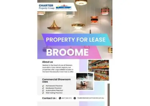 Find the Right Property for Lease in Broome | Frederick Street Commercial