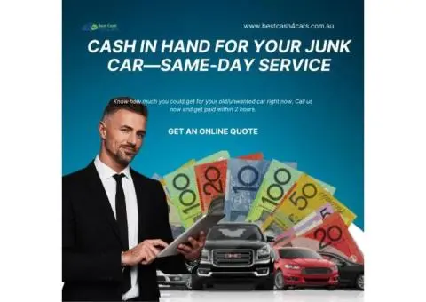 Fast Cash for Junk Cars—Free Pickup Included