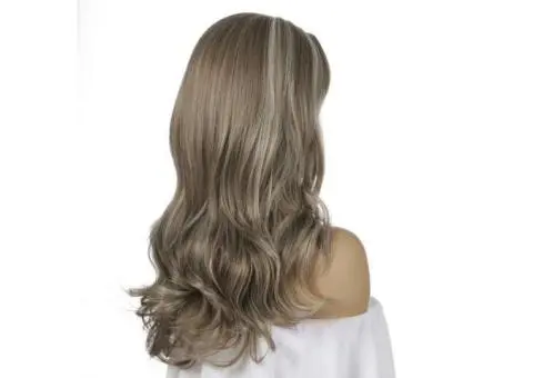 Long Wavy Wig for Women Heat Resistant Fiber for Daily Party - 8/9