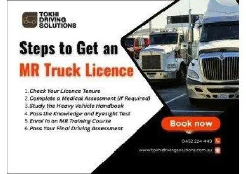 MR Truck Licence Requirements in Australia: Complete Overview