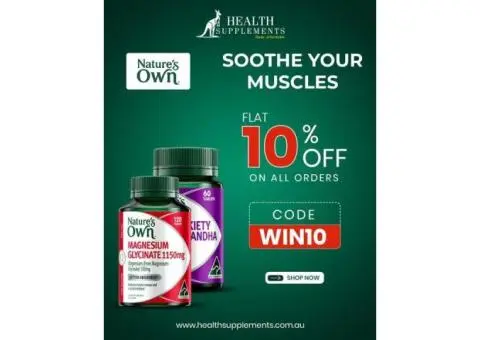 Buy Nature’s Own Health Supplements at HealthSupplements.com.au
