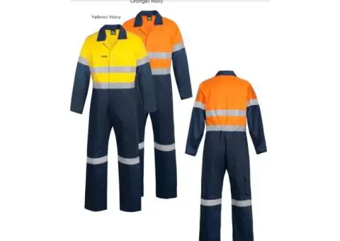 Workwear Coveralls for Men from Workarmour in Melbourne