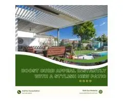 Enjoy Year-Round Outdoor Comfort with Covered Patios