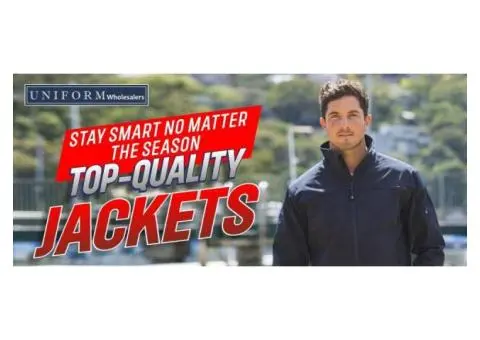 Stay smart with our top quality jackets no matter what the season