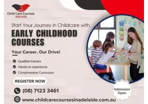 Build a Future in Early Childhood Education Adelaide