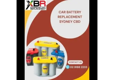 Car Battery Replacement Sydney CBD