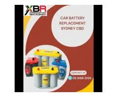 Car Battery Replacement Sydney CBD