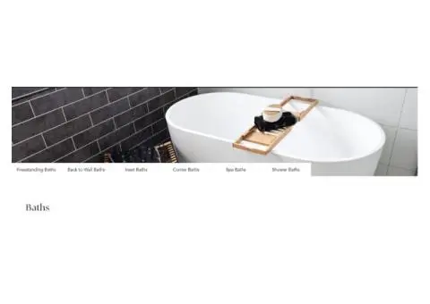 Baths collections | Cook & Bathe