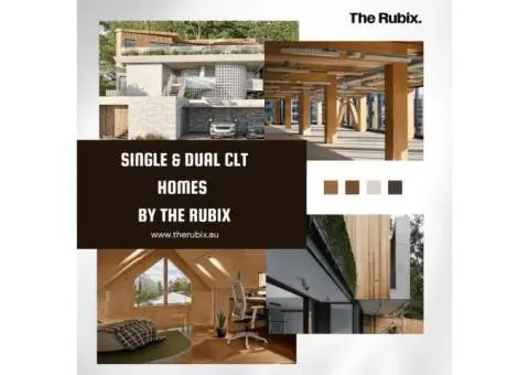 Bespoke CLT Homes – Single & Dual-Occupancy by The Rubix
