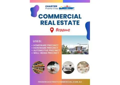 Commercial Real Estate Broome – Offices, Shops & Warehouses for Lease