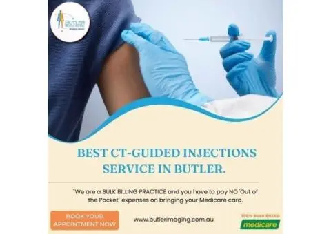 At Butler Medical Imaging, we offer advanced CT-Guided Injections.(08) 9544 3999
