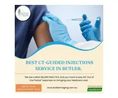 At Butler Medical Imaging, we offer advanced CT-Guided Injections.(08) 9544 3999