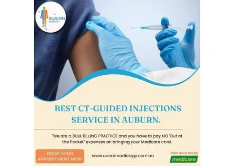 At Auburn Radiology, we offer advanced CT-Guided Injections.(02) 8315 8292