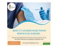 At Auburn Radiology, we offer advanced CT-Guided Injections.(02) 8315 8292