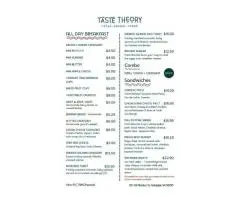 Modern Coffee Cafe in Adelaide – Explore Our Delicious Menu Cafe | Taste Theory