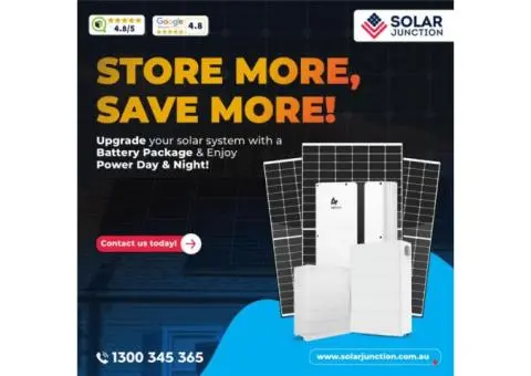 Residential Solar System with Battery Backup