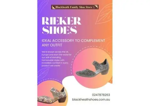 Rieker Footwear at Blackheath Shoes | Blue Mountains NSW