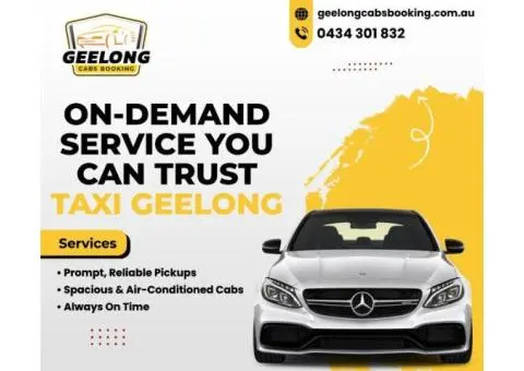 Comfortable Taxi cabs Service by Geelong Cabs Booking