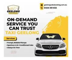 Comfortable Taxi cabs Service by Geelong Cabs Booking