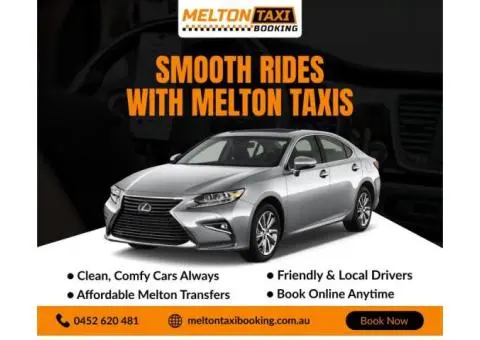 Call for taxi services on Number by Melton Taxi Booking
