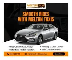 Call for taxi services on Number by Melton Taxi Booking