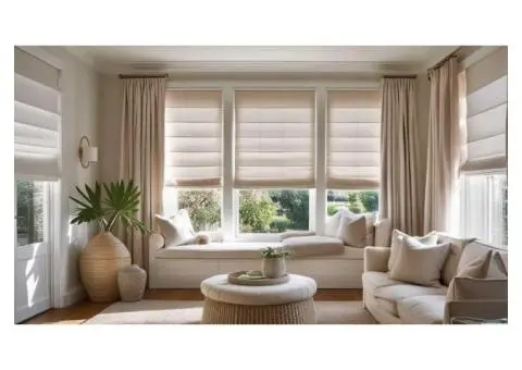 Get Stylish Roman Blinds in Adelaide – Book Today!