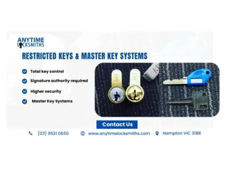 Restricted Master Key Systems That Put Full Access Control in Your Hands 