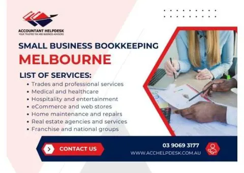 Expert Small Business Bookkeeping Melbourne