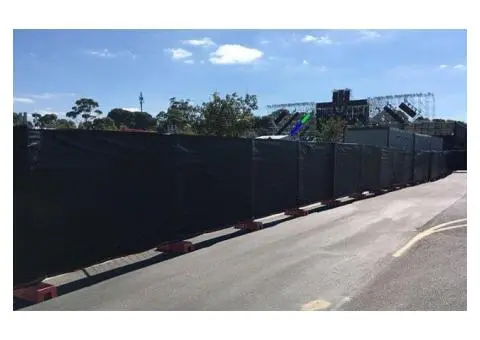 High-Quality Temporary Fence Shade Cloth