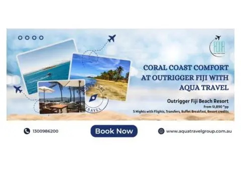 Coral Coast Comfort at Outrigger Fiji with Aqua Travel