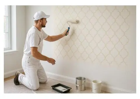 Transform Your Walls with Expert Wallpaper Painting!